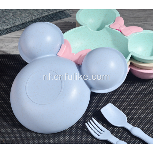 Tarwestro Mickey Mouse Shape Servies